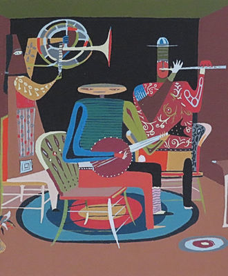 The Musicians or Musical Trio, Prints by Philip Curtis