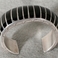 Dramatic Jet & Silver Cuff, Jewelry by  Navajo