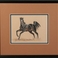Black Stallion with White Blaze on his Forehead, Drawings by Cynthia Rigden