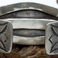 1920's-1930's Wide Silver and Turquoise Cuff, Jewelry by Artist Unknown