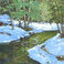 Winter Stream, Paintings by Lynn Baker