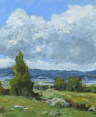 Storm Clouds, Paintings by Lynn Baker