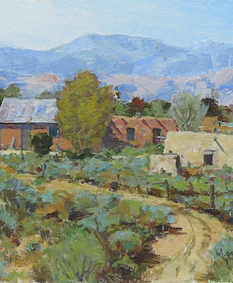 Near the Rio Hondo, Paintings by Lynn Baker