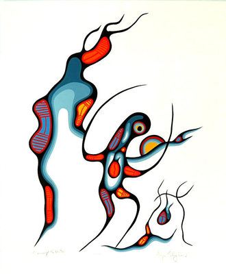 Coming of the Winter, Prints by Goyce Kakegamic