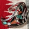 Frank Vacit or Leo Poblano Unsigned Inlay Cuff, Jewelry by Frank  Vacit