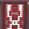 Navajo Storm Pattern Weaving, Textiles by Ann Martin