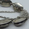 Segmented Bracelet of .970 Silver with Natural Amethysts, Jewelry by Antonio Pineda