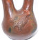 Horny Toad/ Rain Cloud Double Spouted Jar, Pottery by Betty Manygoats