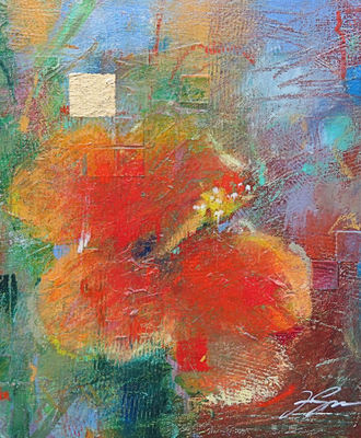 Hibiscus, Paintings by Frank Satogata