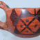 Black on Red Pottery Cup, Pottery by  Tohono O'Odham