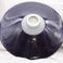 16" Diameter Deep Purple Bowl with Electric Red Center, Pottery by Artist Unknown