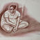 Untitled Seated Female, Prints by Raul Anguiano