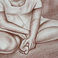 Untitled Seated Female, Prints by Raul Anguiano
