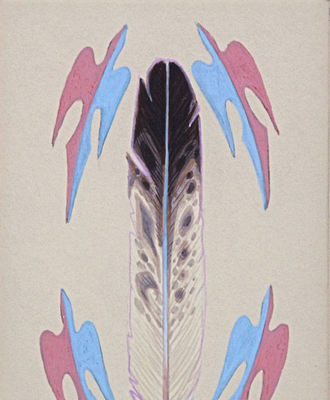 Tribute to Peyote Birds, Paintings by Loren Pahse-topah