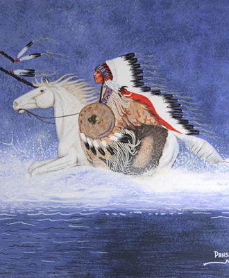 Brave Eagle, Odd but Great by Paul Pahse-topah