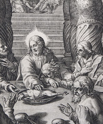The Last Supper, Prints by Cornelius de Cort