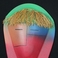 Rainbow Mask, Pottery by Verna  Solomon
