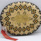 Coiled Oval Basketry Tray with Turtle Design, Baskets by   Hopi basket