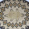 Coiled Oval Basketry Tray with Turtle Design, Baskets by   Hopi basket