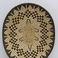 Coiled Oval Basketry Tray with Turtle Design, Baskets by   Hopi basket