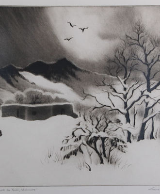 Quoth the Raven, Nevermore, Prints by Gene Kloss