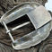 Late 1930's-early 1940's Horseshoe Buckle #8 Turquoise, Jewelry by  Navajo