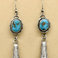 Articulated Squash Blossom Earrings, Jewelry by  Navajo