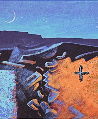 Under the Night Sky, Paintings by Peterson Yazzie