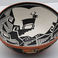 Striking Bowl with Mimbres Design Interior, Pottery by Verda Toledo