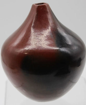 Square Mouthed Jar with Tapering Neck, Pottery by Alice Cling