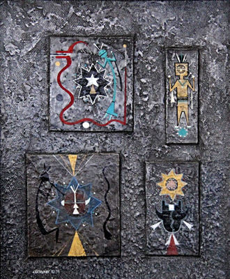 The Ancient Ones, Paintings by David Chethlahe Paladin