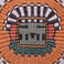 Wicker Plaque Kachina Face Design, Baskets by   Hopi basket