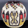 Coiled Hopi Basket with a Butterfly Motif, Baskets by Annette  Nasafotie
