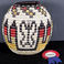 Coiled Hopi Basket with a Butterfly Motif, Baskets by Annette  Nasafotie