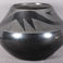 Polished & Painted Blackware Jar , Pottery by Marie & Julian Martinez