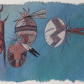 Maiden Masks, Prints by Michelle Tsosie Naranjo