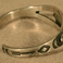 Ingot Silver Split Shank Cuff Bracelet, Jewelry by  Navajo