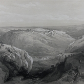 Jerusalem from the South, Prints by David Roberts