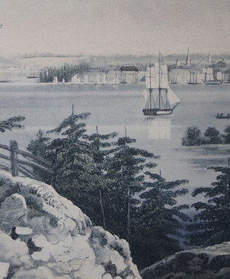 New York from Heights Near Brooklyn, Prints by Samuel Margolies