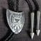 Coat of Arms Overlay Bolo Tie, Jewelry by   Hopi Jewelry
