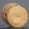 Two Tone Brown Stepped Design Mini Basket, Baskets by  Tlingit