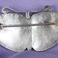 Agate and Silver Moth Pin, Jewelry by  Navajo