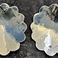 Hand-Stamped Sterling Silver Earrings with Turquoise Cabochons, Jewelry by  Navajo