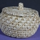 Split Stitch Knob Lidded Basketry Jar, Baskets by Tohono O'odham