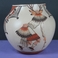 Deer Dancers Back and Side View on a Jar, Pottery by Marcellus and Elizabeth  Medina