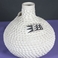 Tall Necked Corrugated Pottery Jar with Handles, Pottery by Jackie Shutiva Histia