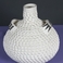 Tall Necked Corrugated Pottery Jar with Handles, Pottery by Jackie Shutiva Histia