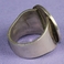 Roaring Bear Overlay Ring, Jewelry by Tony Burton