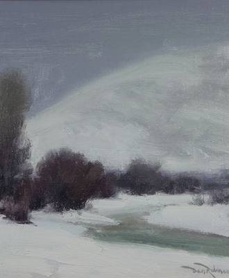 Winter in Ridgeway, Paintings by Dan  Robinson