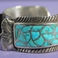 Tantalizing Turquoise Cobble Channelwork Watch Cuff, Jewelry by Dan Simplicio
